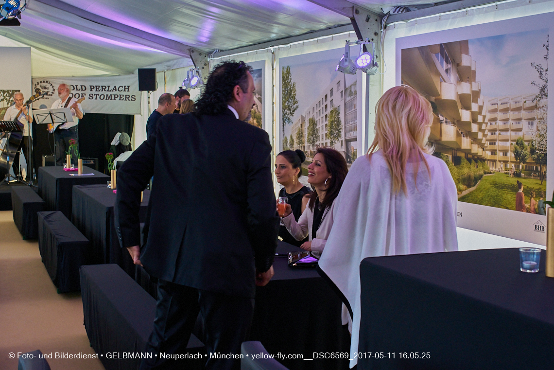 11. Mai 2017 - Grundsteinlegung für die LOGE und dem Kulturquadrat in Neuperlach